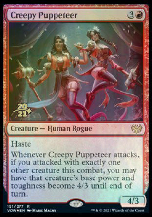 Creepy Puppeteer [Innistrad: Crimson Vow Prerelease Promos] | Exor Games Dartmouth