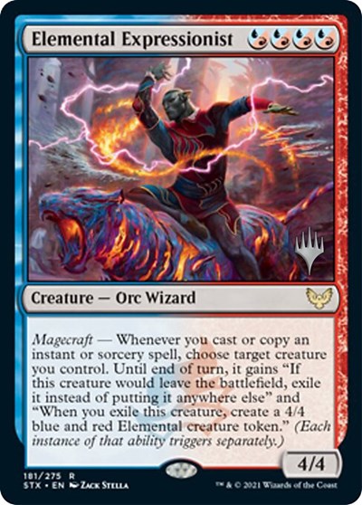 Elemental Expressionist (Promo Pack) [Strixhaven: School of Mages Promos] | Exor Games Dartmouth