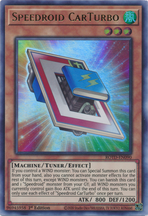 Speedroid CarTurbo [ROTD-EN090] Ultra Rare | Exor Games Dartmouth