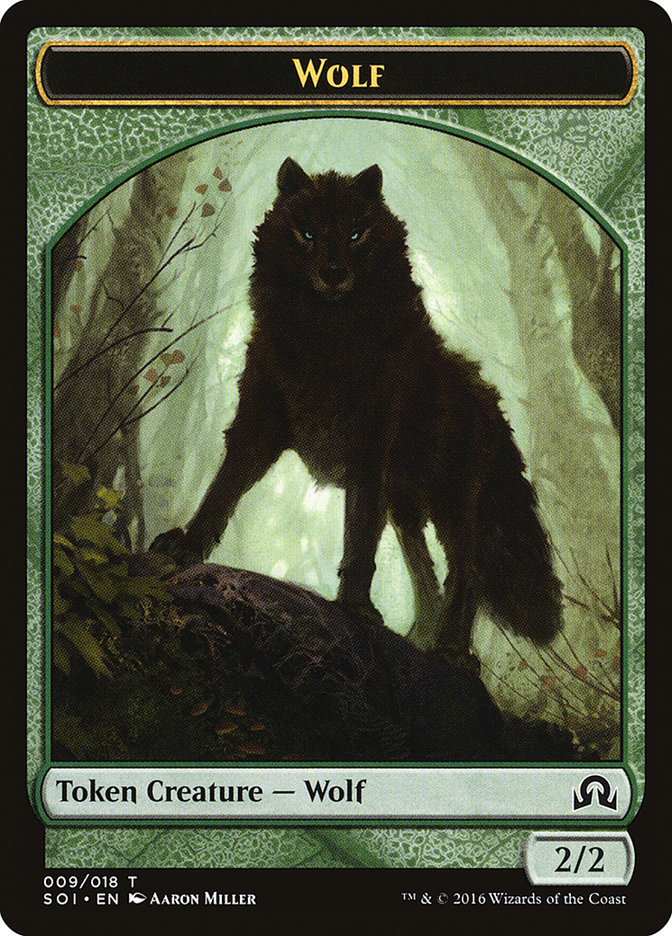 Wolf [Shadows over Innistrad Tokens] | Exor Games Dartmouth