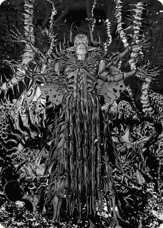 Nissa, Ascended Animist Art Card [Phyrexia: All Will Be One Art Series] | Exor Games Dartmouth
