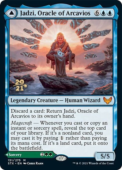 Jadzi, Oracle of Arcavios // Journey to the Oracle [Strixhaven: School of Mages Prerelease Promos] | Exor Games Dartmouth