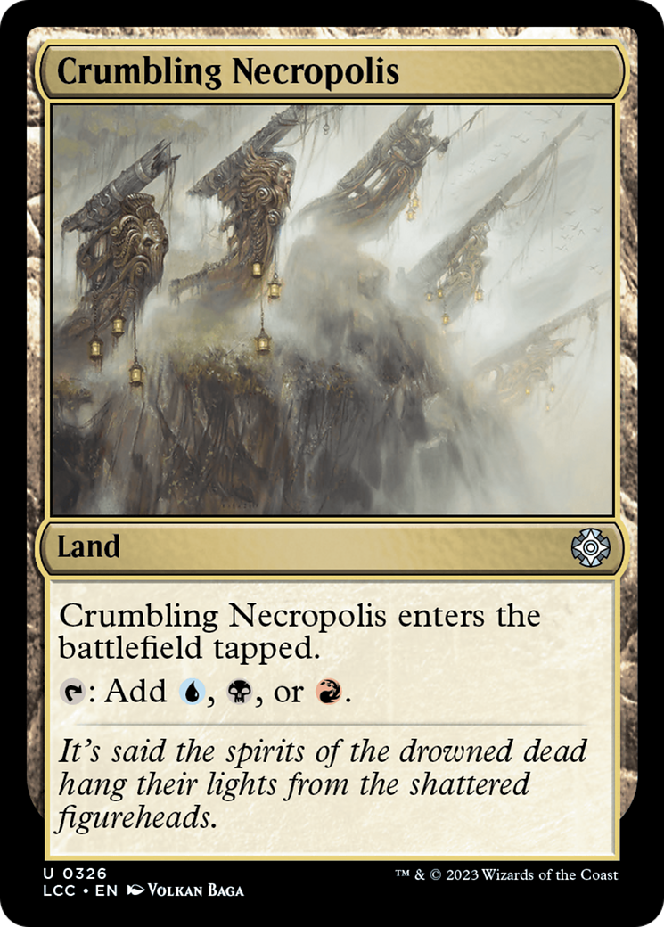 Crumbling Necropolis [The Lost Caverns of Ixalan Commander] | Exor Games Dartmouth