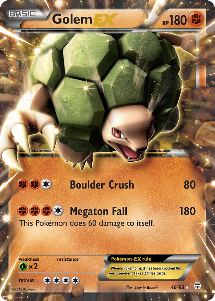 Golem EX (46/83) [XY: Generations] | Exor Games Dartmouth