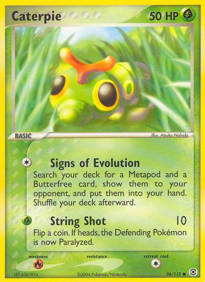 Caterpie (56/112) [EX: FireRed & LeafGreen] | Exor Games Dartmouth