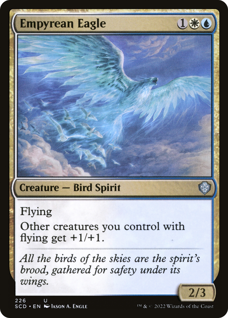 Empyrean Eagle [Starter Commander Decks] | Exor Games Dartmouth