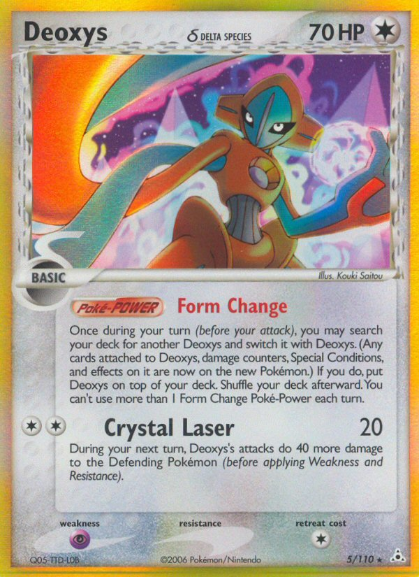 Deoxys (5/110) (Delta Species) [EX: Holon Phantoms] | Exor Games Dartmouth