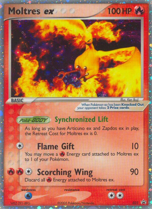 Moltres ex (031) [Nintendo: Black Star Promos] | Exor Games Dartmouth