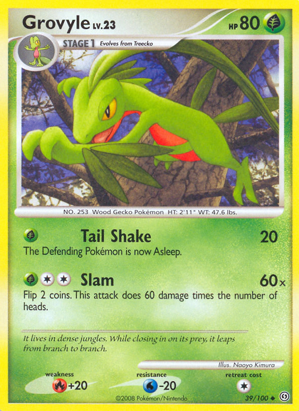 Grovyle (39/100) [Diamond & Pearl: Stormfront] | Exor Games Dartmouth