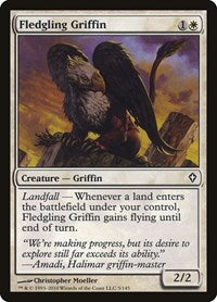 Fledgling Griffin [Worldwake] | Exor Games Dartmouth