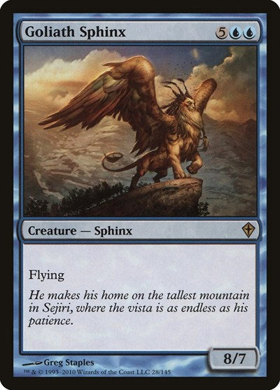 Goliath Sphinx [Worldwake] | Exor Games Dartmouth