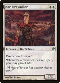 Kor Firewalker [Worldwake] | Exor Games Dartmouth