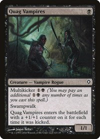 Quag Vampires [Worldwake] | Exor Games Dartmouth