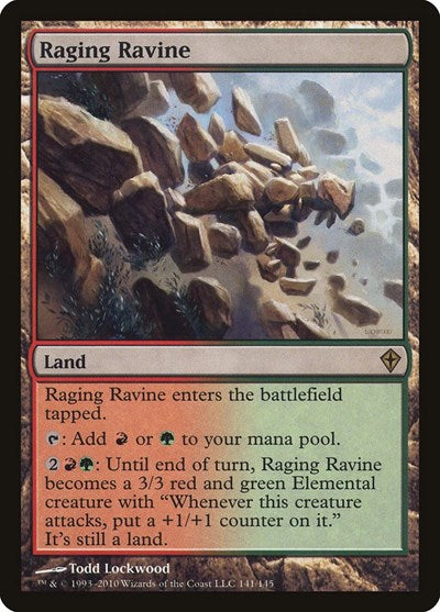 Raging Ravine [Worldwake] | Exor Games Dartmouth