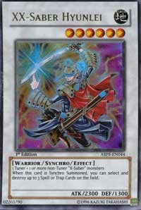 XX-Saber Hyunlei [ABPF-EN044] Ultra Rare | Exor Games Dartmouth