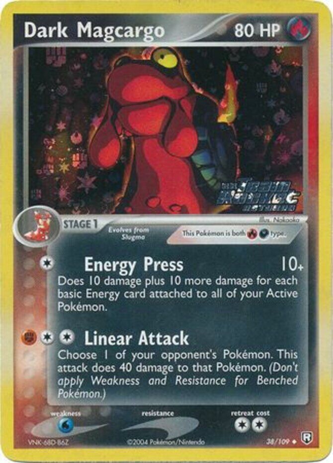 Dark Magcargo (38/109) (Stamped) [EX: Team Rocket Returns] | Exor Games Dartmouth