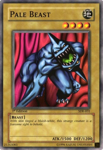 Pale Beast [SDK-031] Common | Exor Games Dartmouth