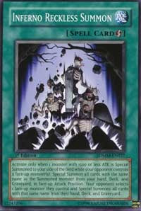 Inferno Reckless Summon [SDMM-EN027] Common | Exor Games Dartmouth
