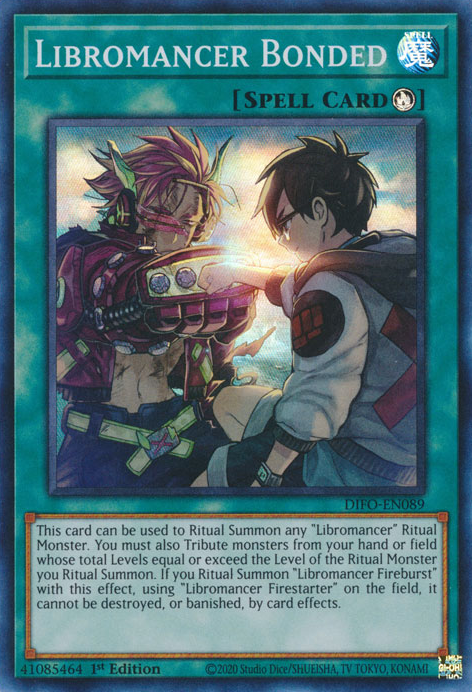 Libromancer Bonded [DIFO-EN089] Super Rare | Exor Games Dartmouth