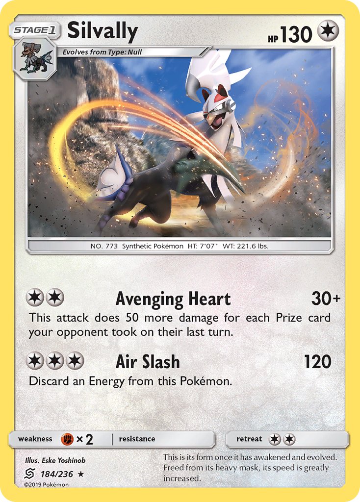 Silvally (184/236) (Theme Deck Exclusive) [Sun & Moon: Unified Minds] | Exor Games Dartmouth