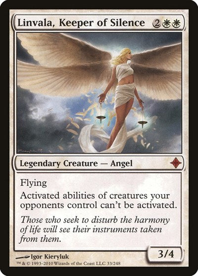 Linvala, Keeper of Silence [Rise of the Eldrazi] | Exor Games Dartmouth