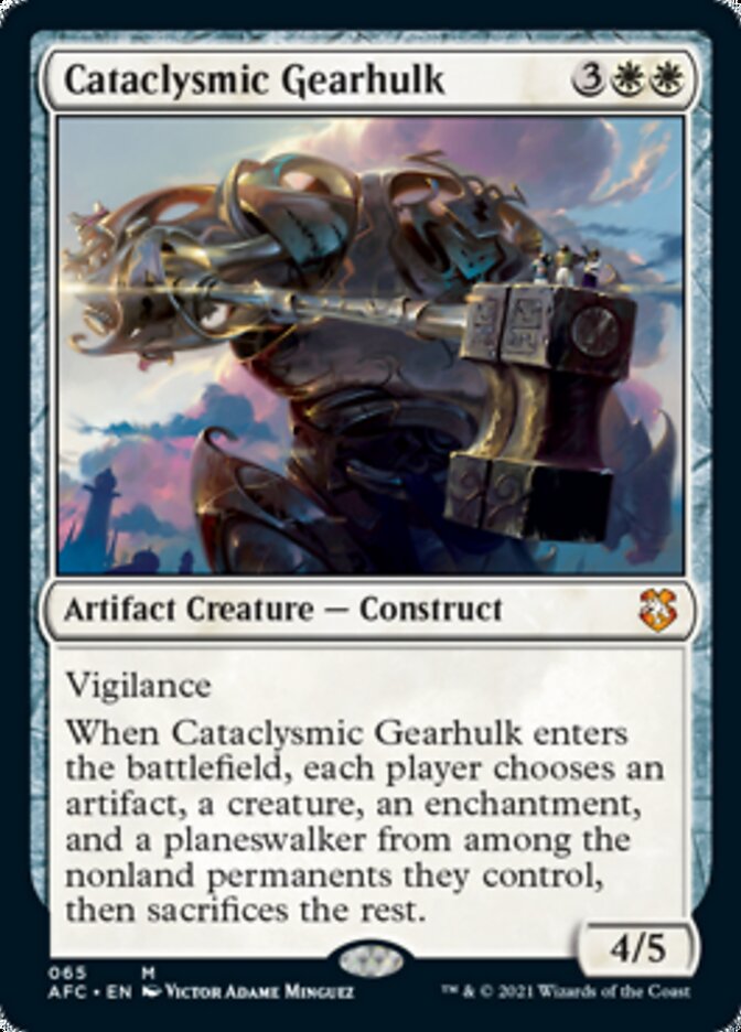 Cataclysmic Gearhulk [Dungeons & Dragons: Adventures in the Forgotten Realms Commander] | Exor Games Dartmouth