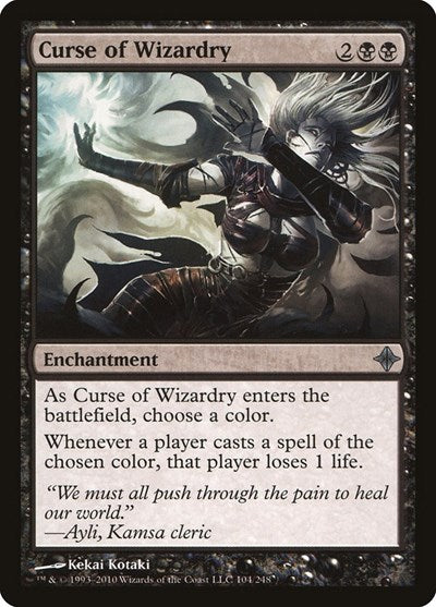 Curse of Wizardry [Rise of the Eldrazi] | Exor Games Dartmouth
