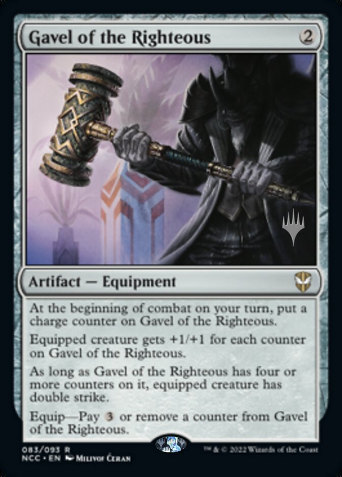 Gavel of the Righteous (Promo Pack) [Streets of New Capenna Commander Promos] | Exor Games Dartmouth