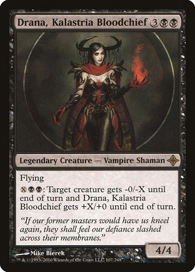 Drana, Kalastria Bloodchief [Rise of the Eldrazi] | Exor Games Dartmouth