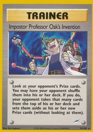 Impostor Professor Oak's Invention (94/105) [Neo Destiny Unlimited] | Exor Games Dartmouth