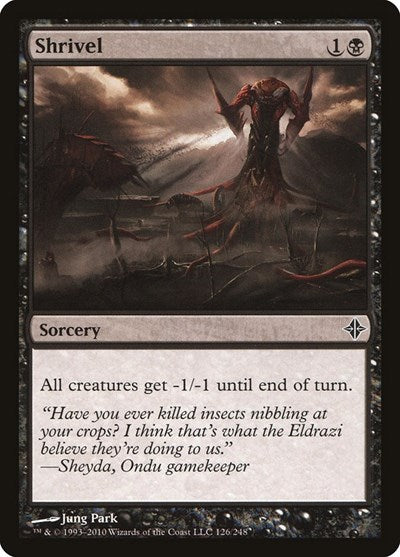 Shrivel [Rise of the Eldrazi] | Exor Games Dartmouth