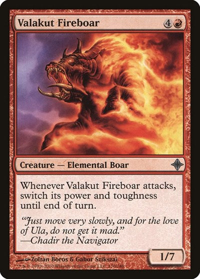 Valakut Fireboar [Rise of the Eldrazi] | Exor Games Dartmouth