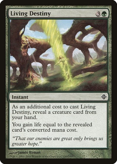 Living Destiny [Rise of the Eldrazi] | Exor Games Dartmouth