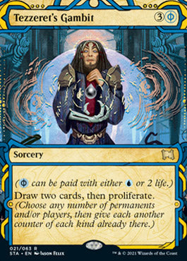 Tezzeret's Gambit (Etched Foil)
 [Strixhaven Mystical Archive] | Exor Games Dartmouth