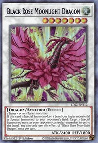Black Rose Moonlight Dragon (Blue) [LDS2-EN112] Ultra Rare | Exor Games Dartmouth