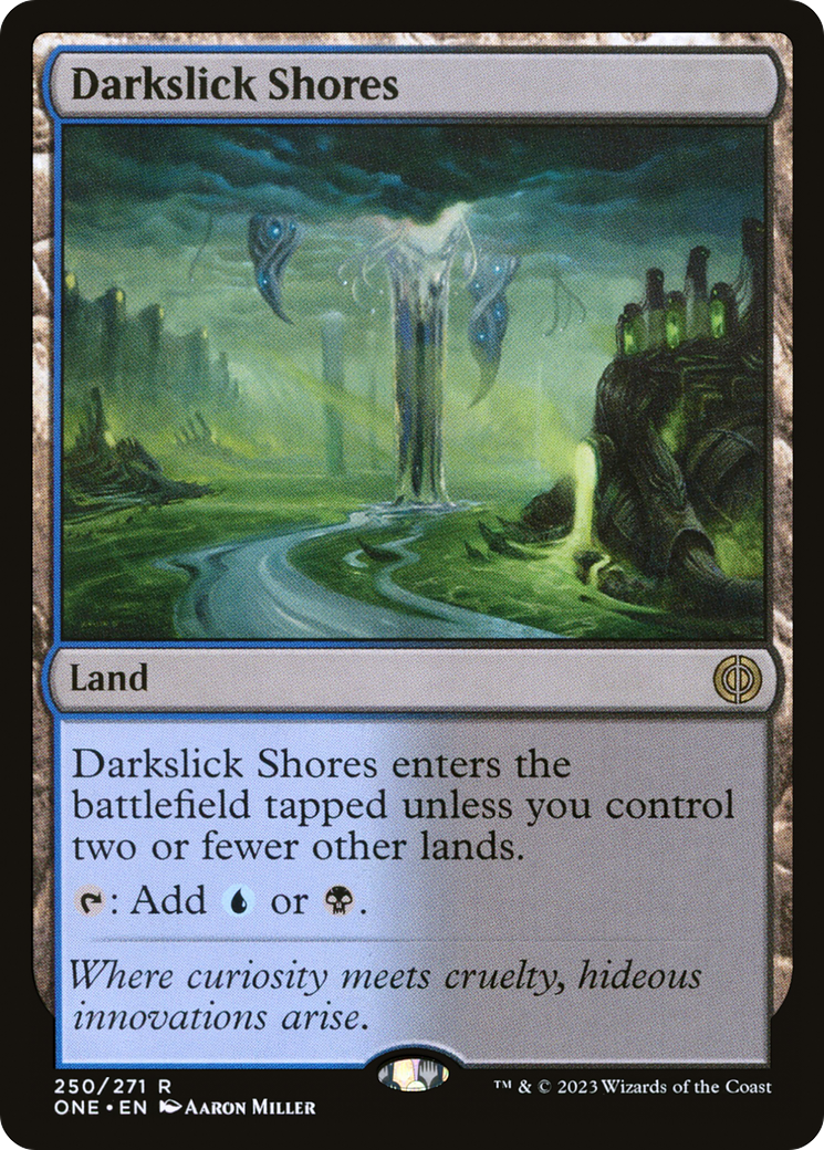 Darkslick Shores [Phyrexia: All Will Be One] | Exor Games Dartmouth