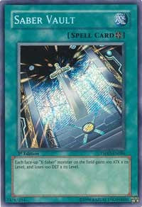 Saber Vault [TSHD-EN086] Secret Rare | Exor Games Dartmouth