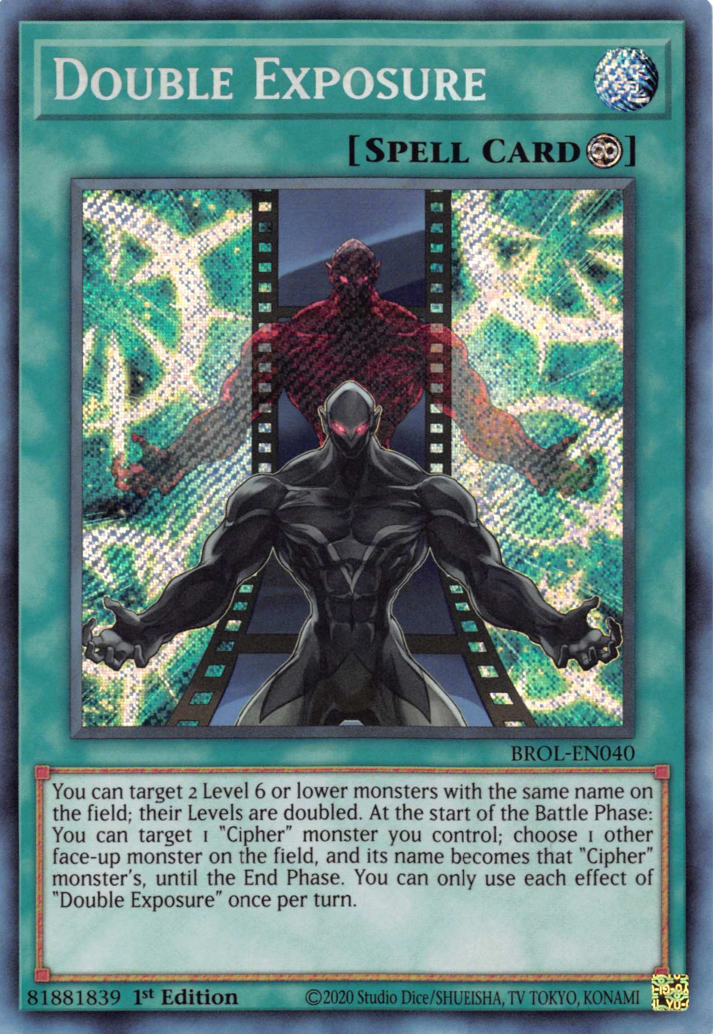 Double Exposure [BROL-EN040] Secret Rare | Exor Games Dartmouth