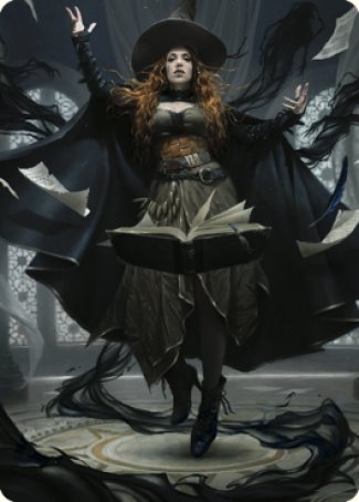 Tasha, the Witch Queen Art Card (41) [Commander Legends: Battle for Baldur's Gate Art Series] | Exor Games Dartmouth