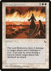 Fire and Brimstone [The Dark] | Exor Games Dartmouth