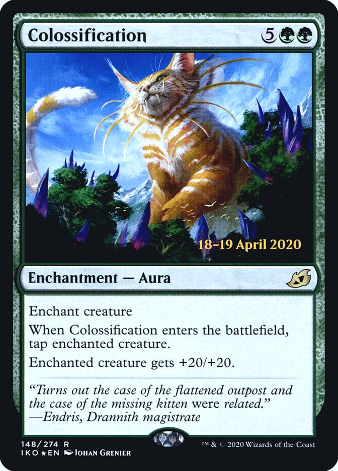 Colossification  [Ikoria: Lair of Behemoths Prerelease Promos] | Exor Games Dartmouth