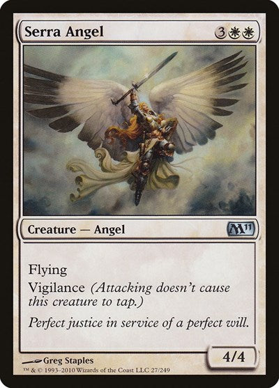 Serra Angel [Magic 2011] | Exor Games Dartmouth