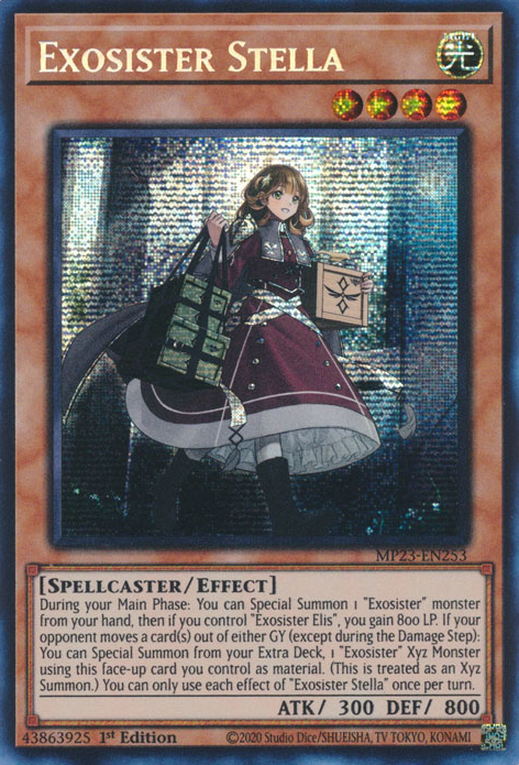 Exosister Stella [MP23-EN253] Prismatic Secret Rare | Exor Games Dartmouth
