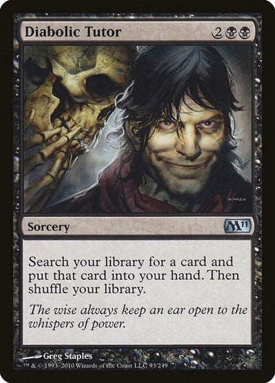 Diabolic Tutor [Magic 2011] | Exor Games Dartmouth