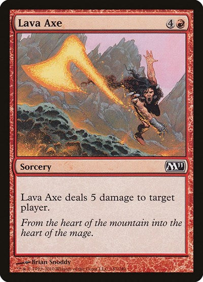 Lava Axe [Magic 2011] | Exor Games Dartmouth