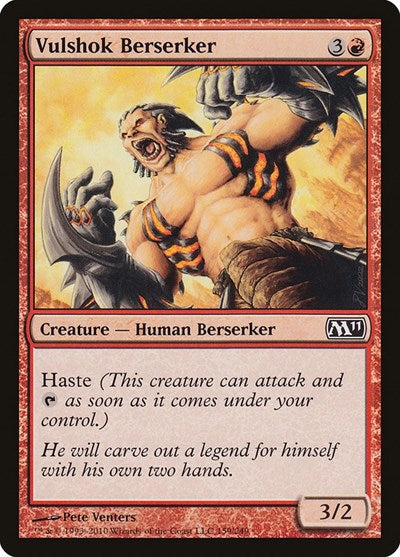 Vulshok Berserker [Magic 2011] | Exor Games Dartmouth