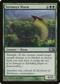 Yavimaya Wurm [Magic 2011] | Exor Games Dartmouth