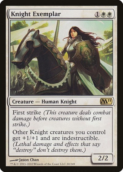 Knight Exemplar [Magic 2011] | Exor Games Dartmouth