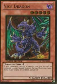 Vice Dragon [GLD3-EN002] Gold Rare | Exor Games Dartmouth