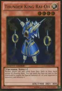 Thunder King Rai-Oh [GLD3-EN020] Gold Rare | Exor Games Dartmouth
